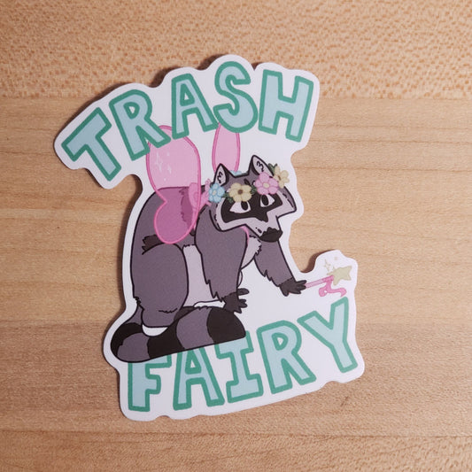 Trash Fairy Sticker