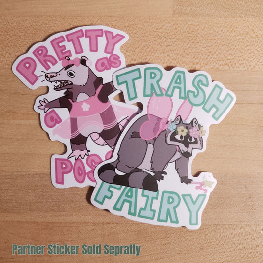 Trash Fairy Sticker