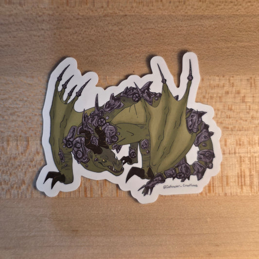 Armor Dragon Sticker