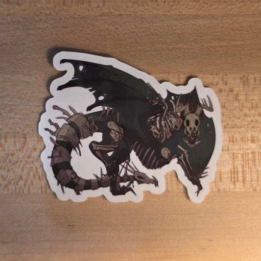 Bone Stealing Dragon Sticker