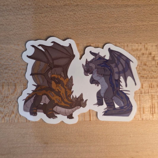 Buffalo King Dragon Sticker