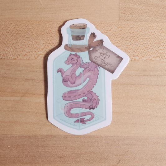 Baby Dragon Wet Specimen Sticker