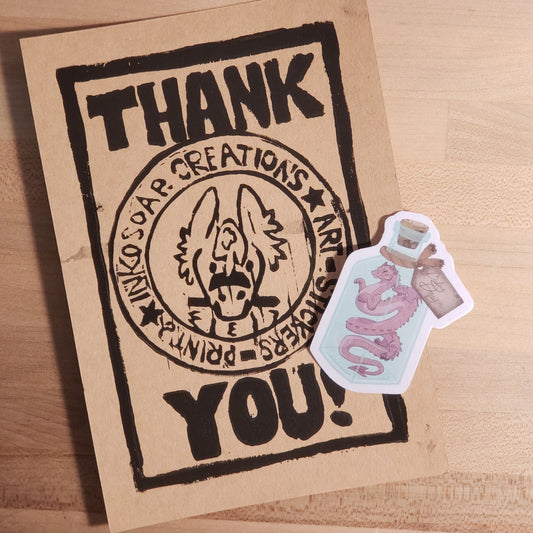 Baby Dragon Wet Specimen Sticker